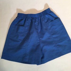 Impressions VTG Blue Polyester Cotton Shorts 12